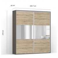 DRESSING LEX 201-218-45 D GRI/DSO/O